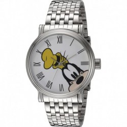 Reloj W002331 Disney Goofy Hombre Analog Display Quartz Silv (Importación USA)