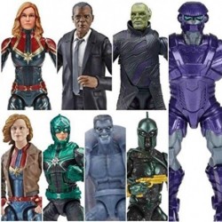 Figura Captain Marvel Legends Kree Series Set 7 Action Figures