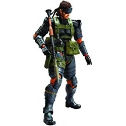 Figura Square Enix Metal Gear Solid Peace Walker Play Arts Kai Snake Action Figure Battle Dress Version