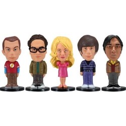 Figura Funko Big Bang Theory Mini Wacky Wobbler Set, 5 Pieces