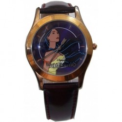 Reloj DS-P163 Disney Pocahontas Limited Edition in Wood Disp (Importación USA)