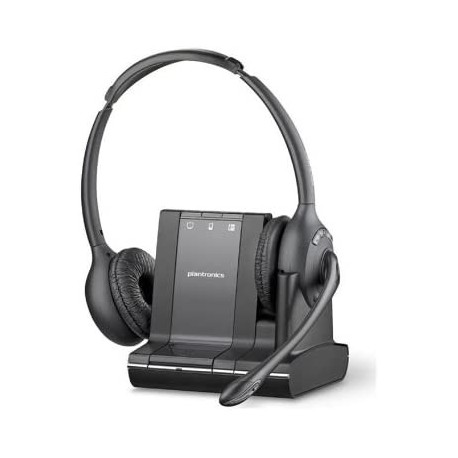 Audífonos Plantronics Savi W720 Multi Device Wireless Headset System US Warranty Black
