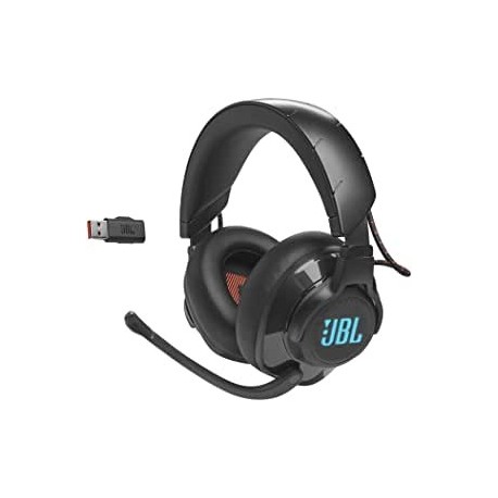 Audífonos JBL Quantum 610 Wireless 2.4GHz Headset 40h Battery, 50mm Drivers, PC Gaming Console Compatible