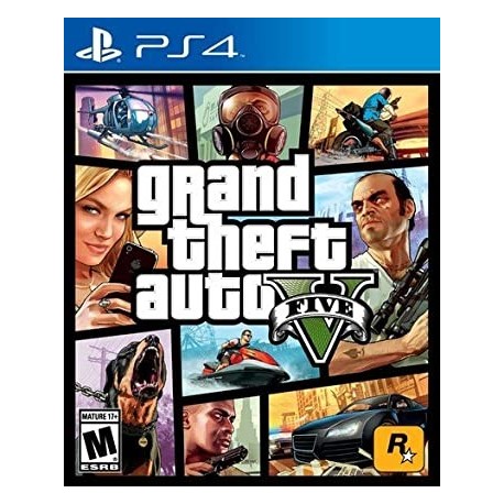 Videojuego Gr Theft Auto V Playstation 4