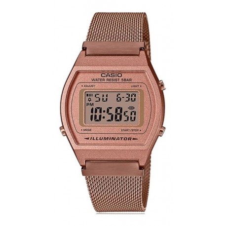 Reloj Casio B-640wmr-5a Retro Para Dama Rosa