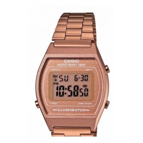 Reloj Casio Unisex Oro Rosa B640wc-5adf Original