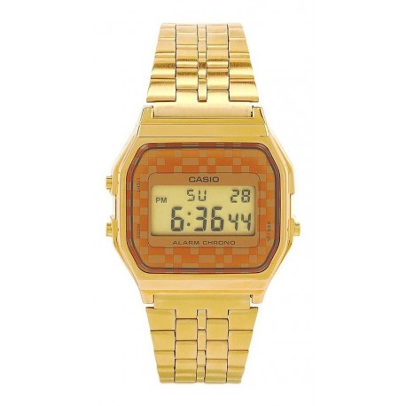 Reloj Casio A 159wgea 9a Retro Original Dorado