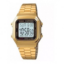Reloj Casio A178wg Retro Unisex - Dorado