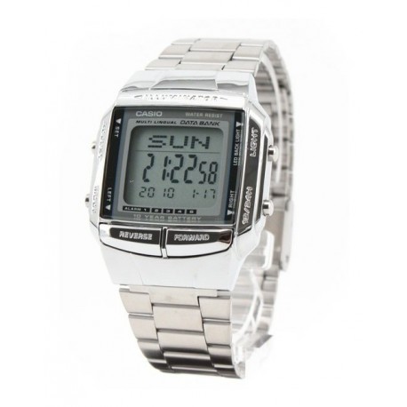 Reloj Casio Tipo Unisex Db-360-1a Digital Plateado