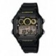 Reloj Casio Ae-1300wh-1a Temporizador-negro Original
