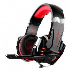 Audífonos Gamer Kotion Each G9000 Black Y Red