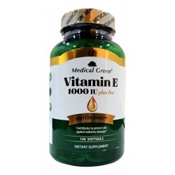 Vitamina E 1000mg X 100 Medical Green