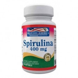 Spirulina 400mg 90softgels Healthy America Espirulina