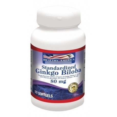 Standardized Ginkgo Biloba 60 Mg De 90 Caps