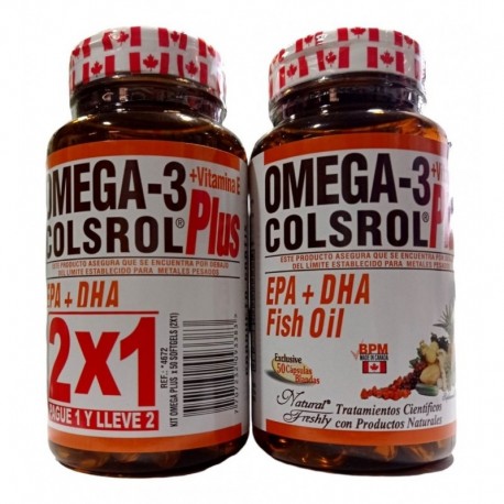 Omega 3 Colsrol Plus Natural Freshly X100