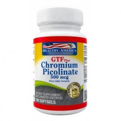 Gtf Plus, Chromium Picolinate (500 Mcg / 100 Softgels)