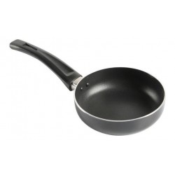 Cacerola 12cm Negra Sin Tapa 1.0