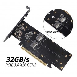 Convertidor Pci Express 16x A 4 Discos Solidos M2 Nvme