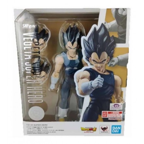 Sh Figuarts Dragon Ball Super Hero Vegeta Bandai Nueva