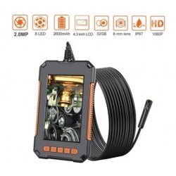 Endoscopio Usb Industrial Con Pantalla Lcd Full Hd Ip67 8mm