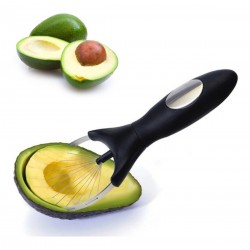 Rebanador Y Pelador De Aguacate Hace Porciones Perfectas