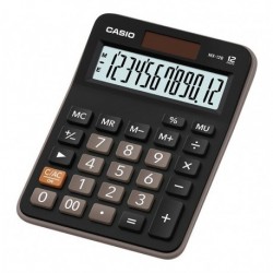 Calculadora Casio De Mesa 12 Dígitos Negra
