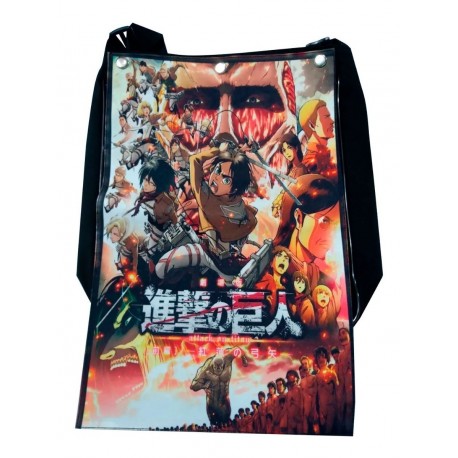 Ataque De Los Titanes Bolso Terciar Shingeki Maleta