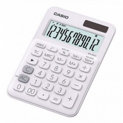 Calculadora Casio 12 Dígitos Blanca