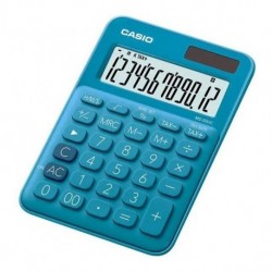 Calculadora Casio 12 Dígitos Azul