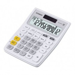 Calculadora De Mesa Casio 12 Dígitos Blanca