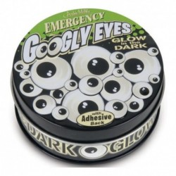 Divertidos Googly Eyes Emergency Glow In The Dark X36