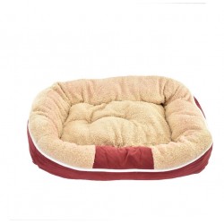 Cama Para Mascota Redonda Vinotinto Pequeño