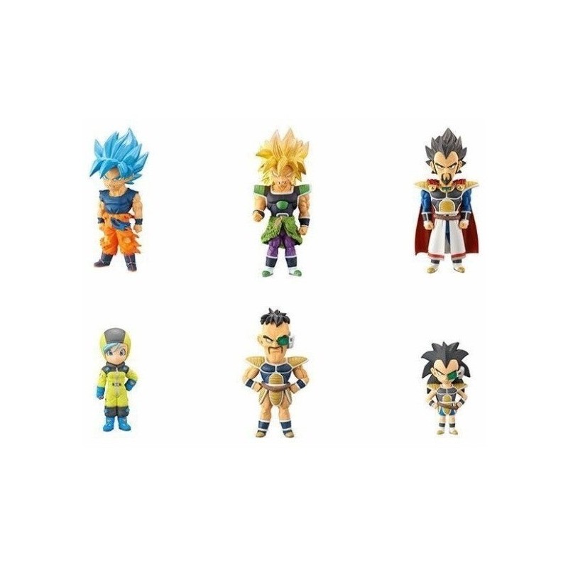 Figura Dragon Ball Super X 6 Goku Broly Bulma - VELLSTORE