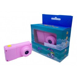 Camara Digital Fotográfica Para Niños /vídeos - Foto Rosada