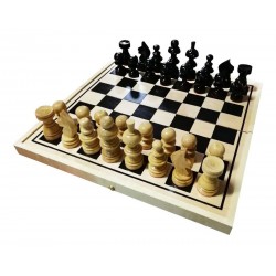 Ajedrez Juego De Mesa Madera 30 Cm X 30 Cm