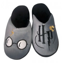 Harry Potter Pantuflas Bordadas Gafas Harry