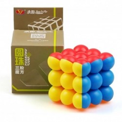 Cubo Rubik 3x3 Abalorio De Bolas Yuanzhu Speed Yj8347