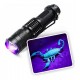 Linterna Uv 395nm Luz Led Ultravioleta Potente Portable