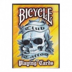 ¡ Cartas Bicycle Club Tattoo Baraja Poker Black Jack Naipe!!