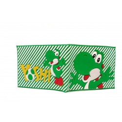 Super Mario Bros Yoshi Billetera En Goma De Caucho