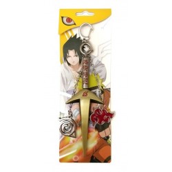 Naruto Kunai Símbolo Aldea Hoja Nube Roja Llavero Metálico
