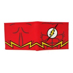 Dc The Flash Logo Billetera Roja En Goma