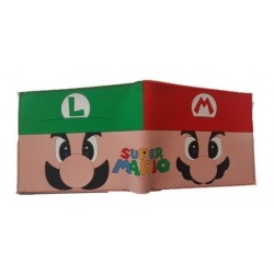 Super Mario Bros Billetera En Goma De Caucho