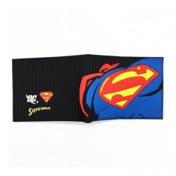 Dc Comics Superman Billetera En Goma De Caucho