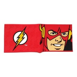 Dc Comics Flash Billetera En Goma De Caucho