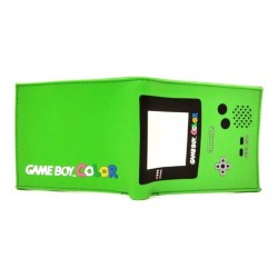Nintendo Gameboy Color Billetera En Goma Verde