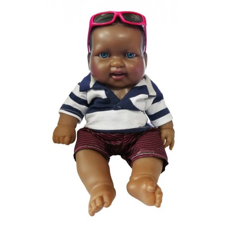 Bebé Afro Muñeco Niña Niño -