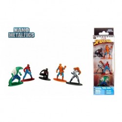 Nano Metalfigs Jada Marvel Spiderman Serie 2 X5 Figuras