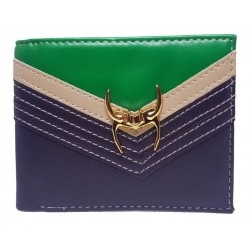 Billetera Loki Metalico Marvel Avengers