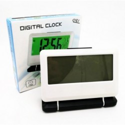 Reloj Digital De Mesa Alarma Fecha Clima Ref. 0161